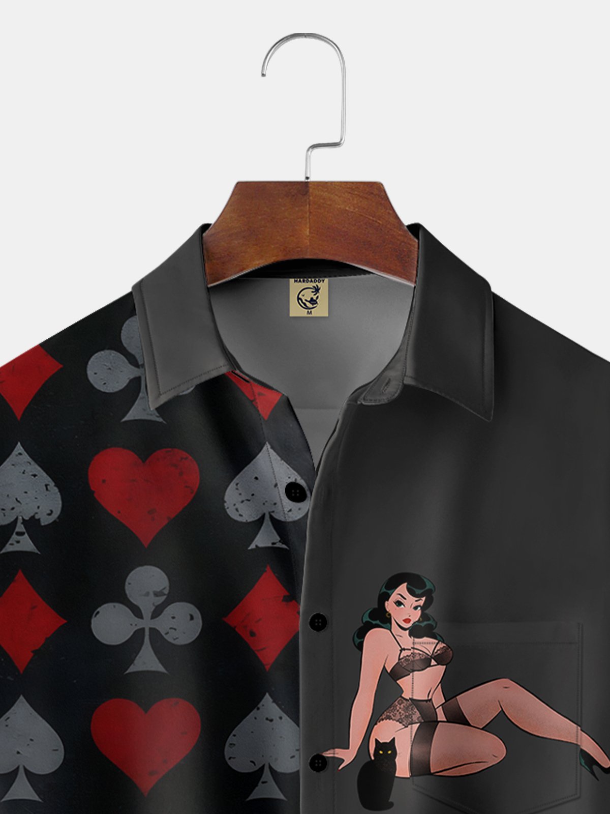 Poker Black Cat Beauty Shirt By Alice Meow