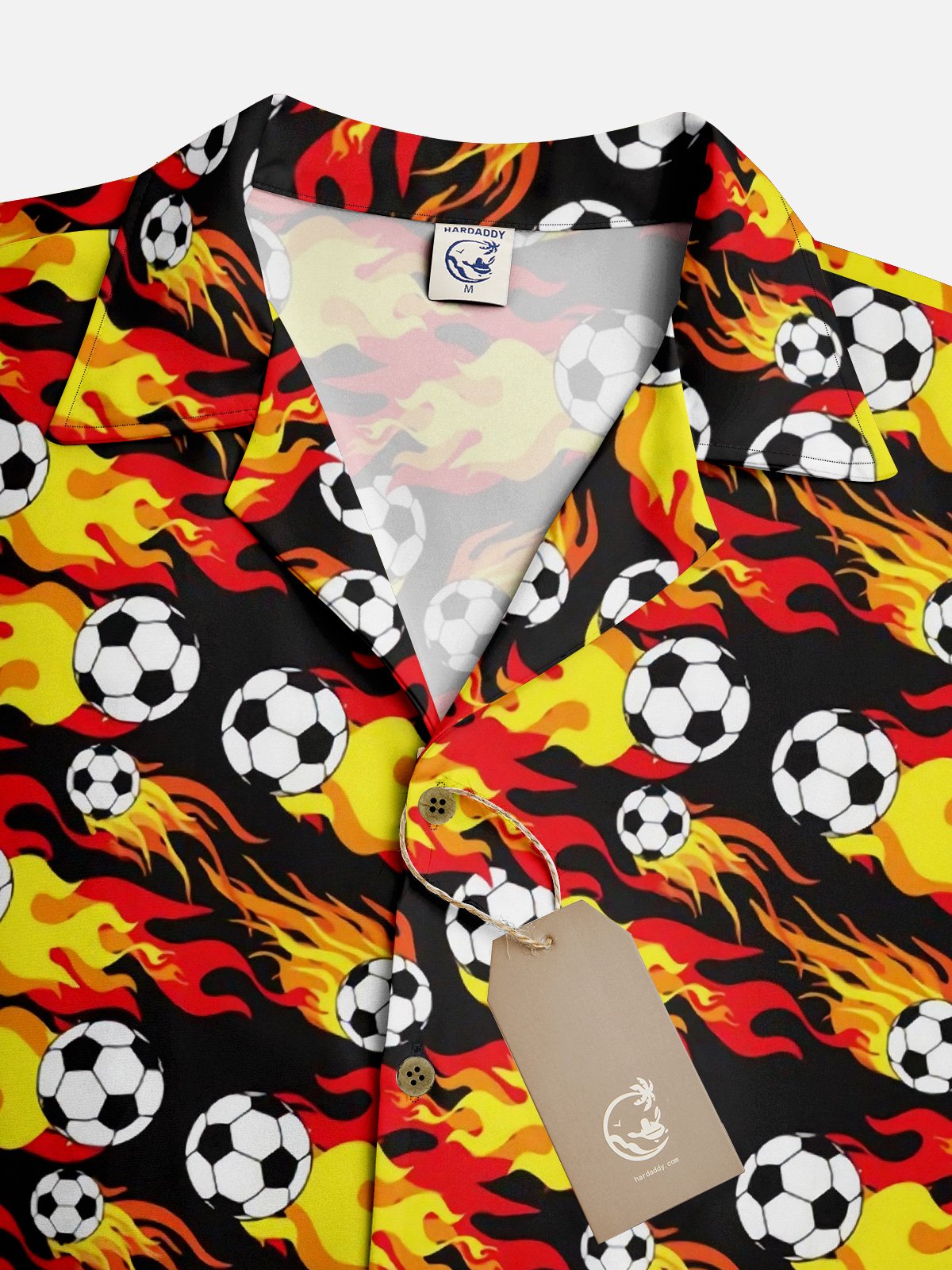 Moisture-wicking World Cup Football Aloha Shirt