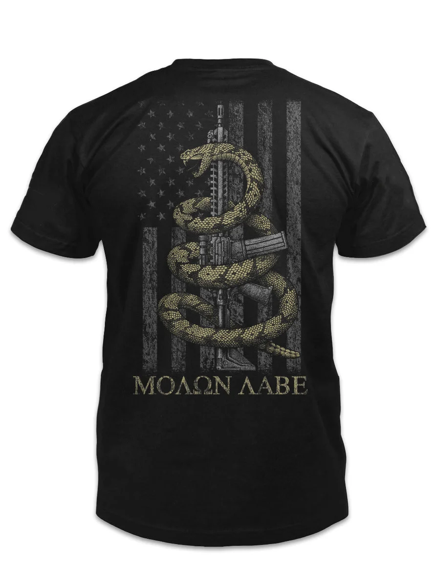 Gadsden Snake Cotton T-shirt