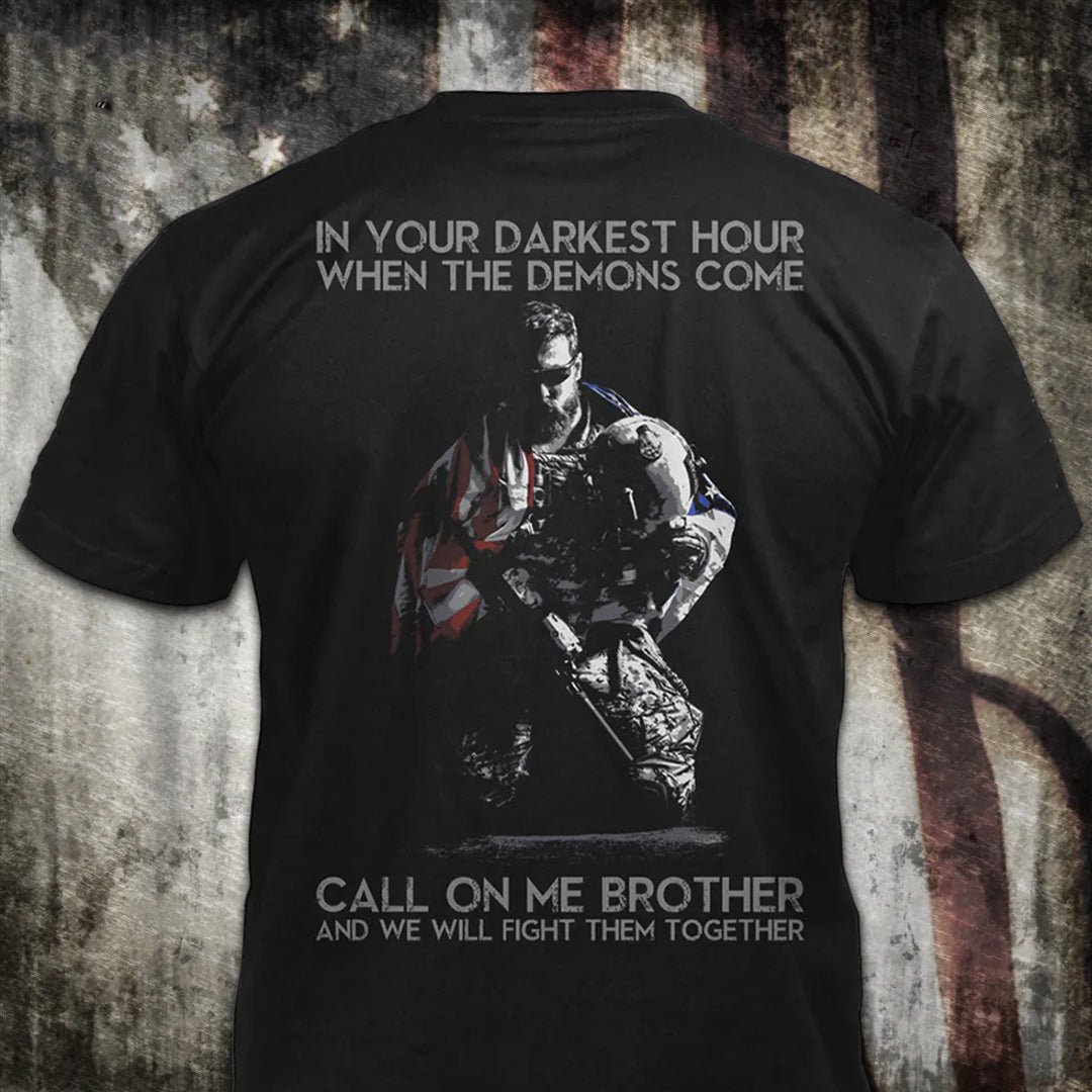 In Your Darkest Hour Cotton T-shirt