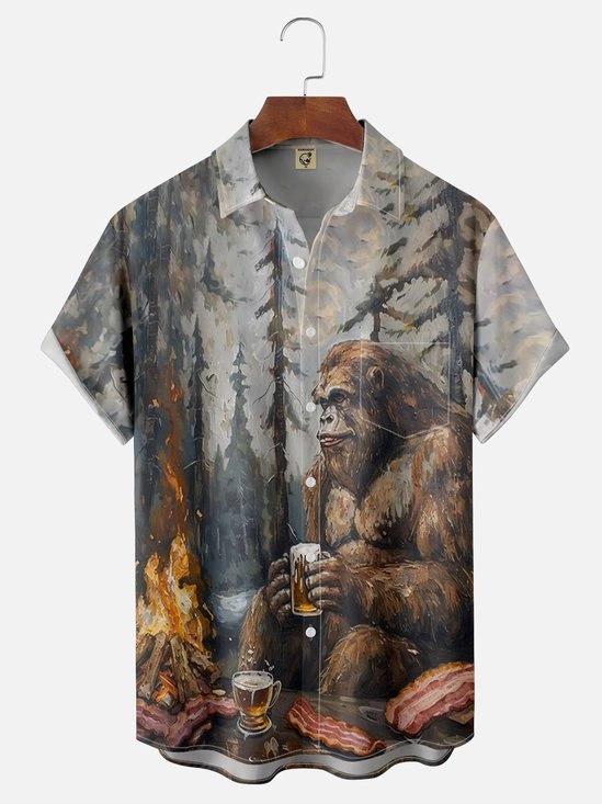 Moisture Wicking Savage Beer Hawaiian Shirt