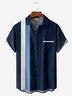 Hardaddy Football Chest Pocket Short Sleeve Bowling Shirt