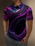 Hardaddy Moisture Wicking Golf Polo 3D Abstract Gradient Geometry