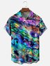 Moisture-wicking Gradient Color Chest Pocket Casual Shirt