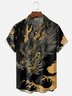 Moisture-wicking Dragon Chest Pocket Casual Shirt